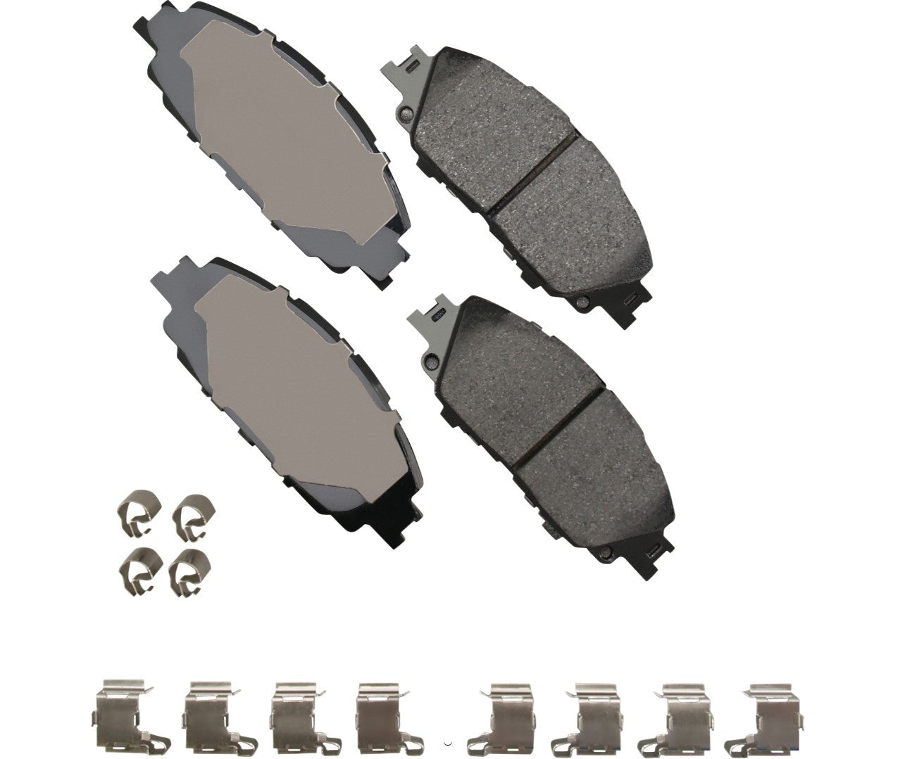 Akebono Brakes ProAct Ultra-Premium Front Brake Pads - Toyota Prius / Corolla 2019-22