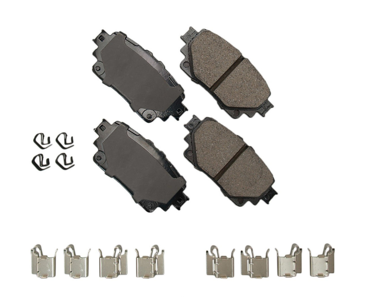 Akebono Brakes ProAct Ultra-Premium Rear Brake Pads - Various Toyota 2019-22
