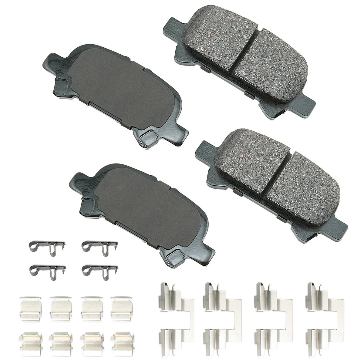 Akebono Brakes ProACT Rear Brake Pads - Toyota Avalon 2000-07 / Camry 2000-06
