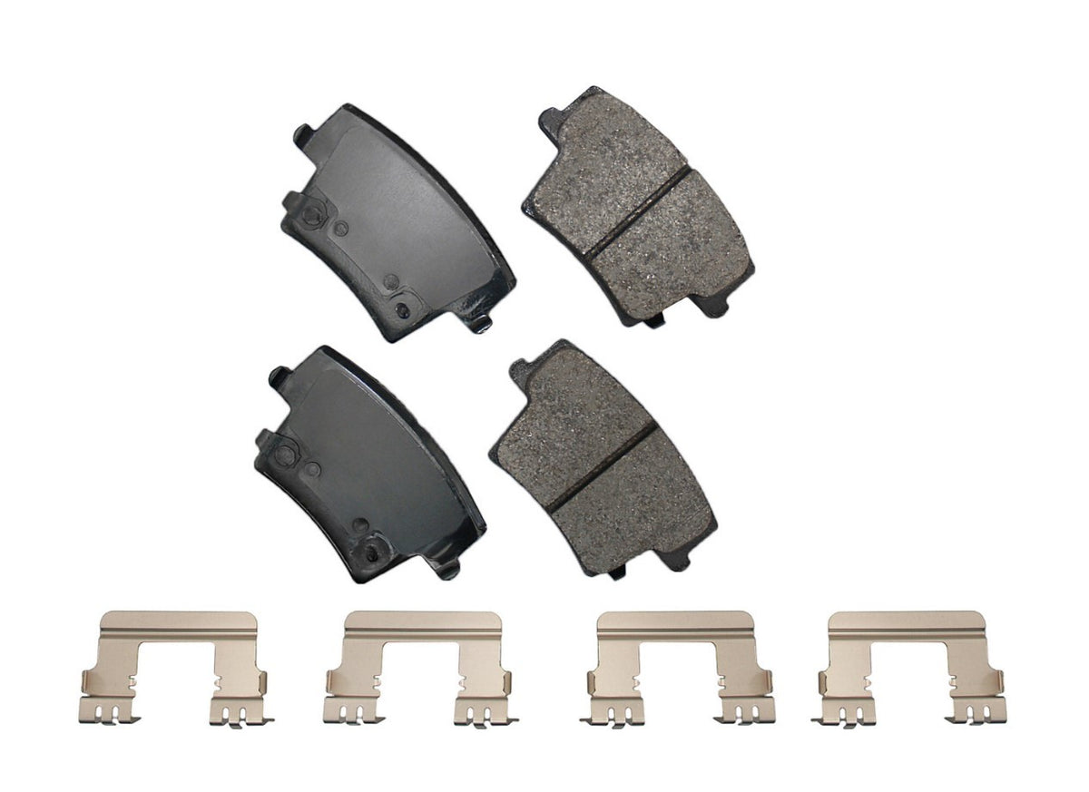 Akebono Brakes Severe Duty Rear Brake Pads - Dodge Charger 2006-20 (Set of 4)