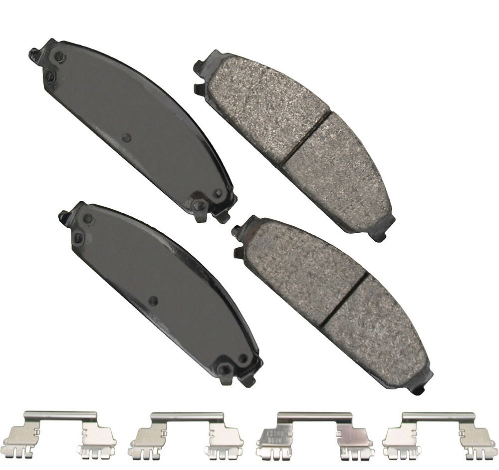 Akebono Brakes Severe Duty Front Brake Pads - Dodge Charger 2006-21 (Set of 4)