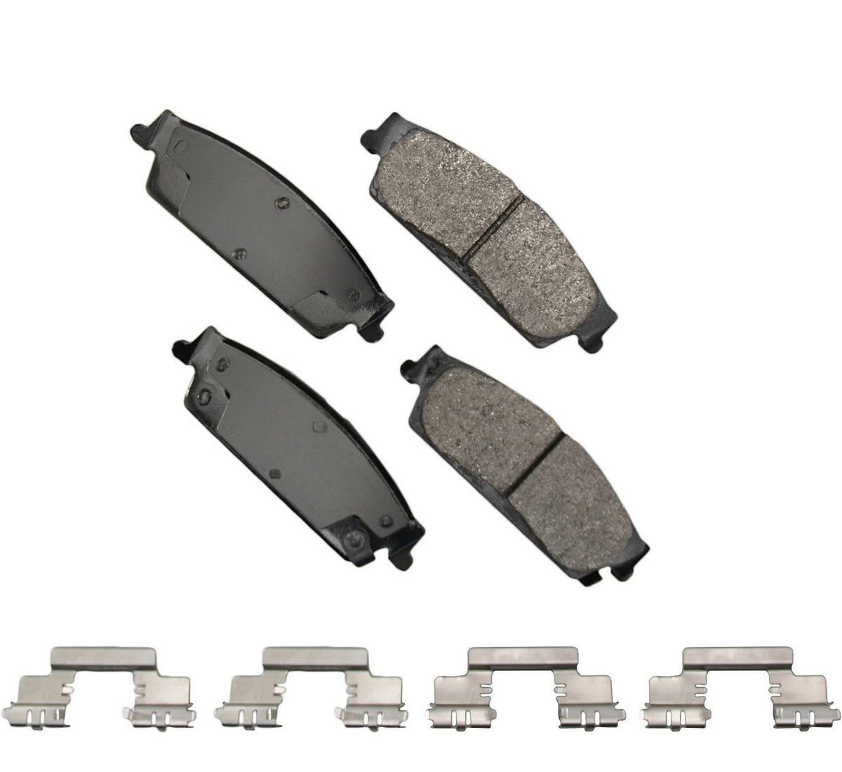 Akebono Brakes Severe Duty Rear Brake Pads - GM Fullsize SUV 2007-14 (Set of 4)