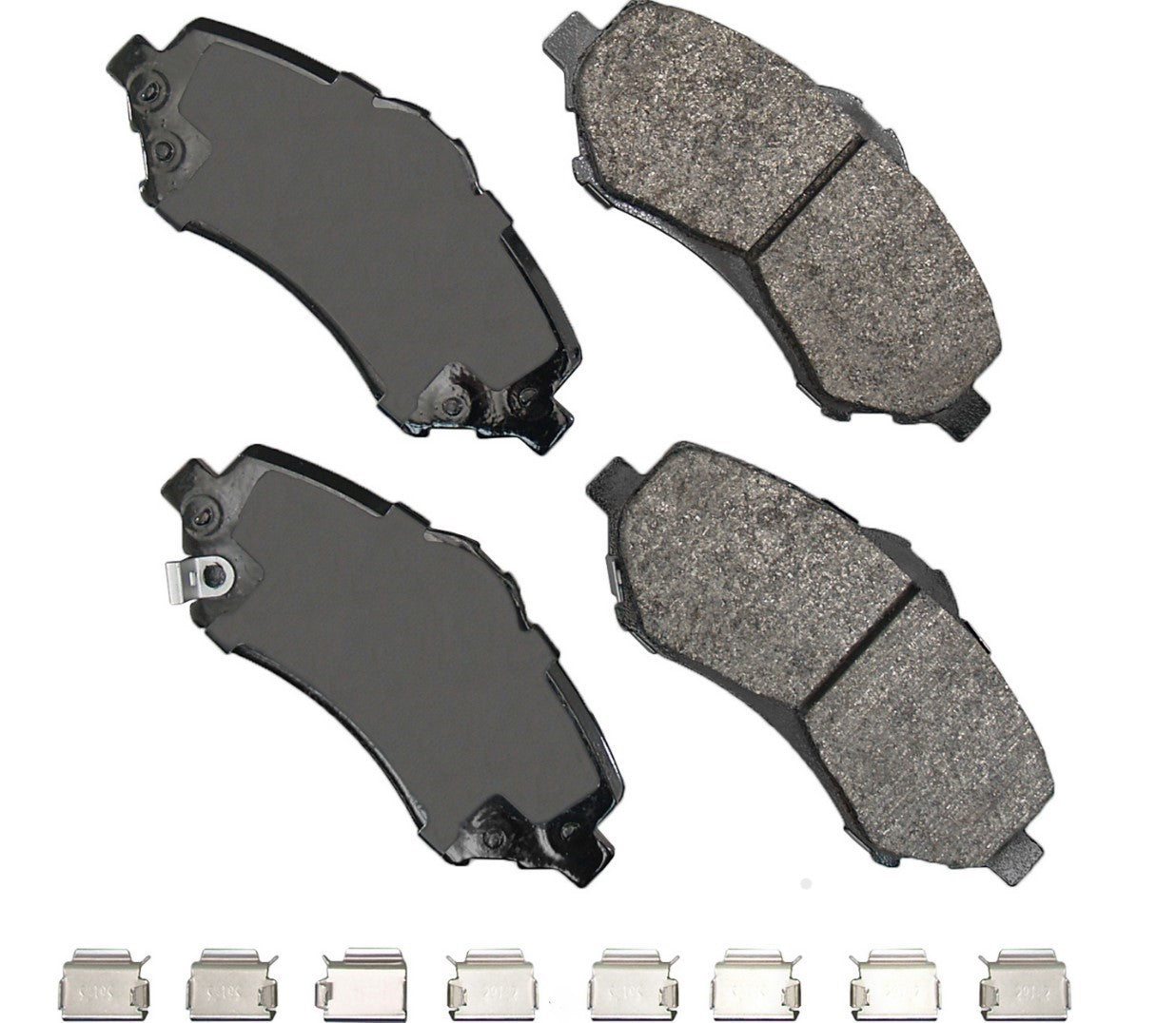 Akebono Brakes Severe Duty Front Brake Pads - Ram Fullsize Truck 2012-15 (Set of 4)