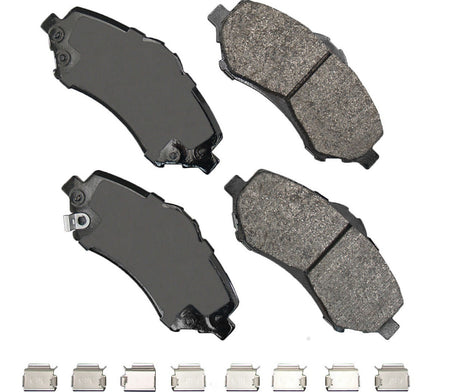 Akebono Brakes Severe Duty Front Brake Pads - Ram Fullsize Truck 2012-15 (Set of 4)