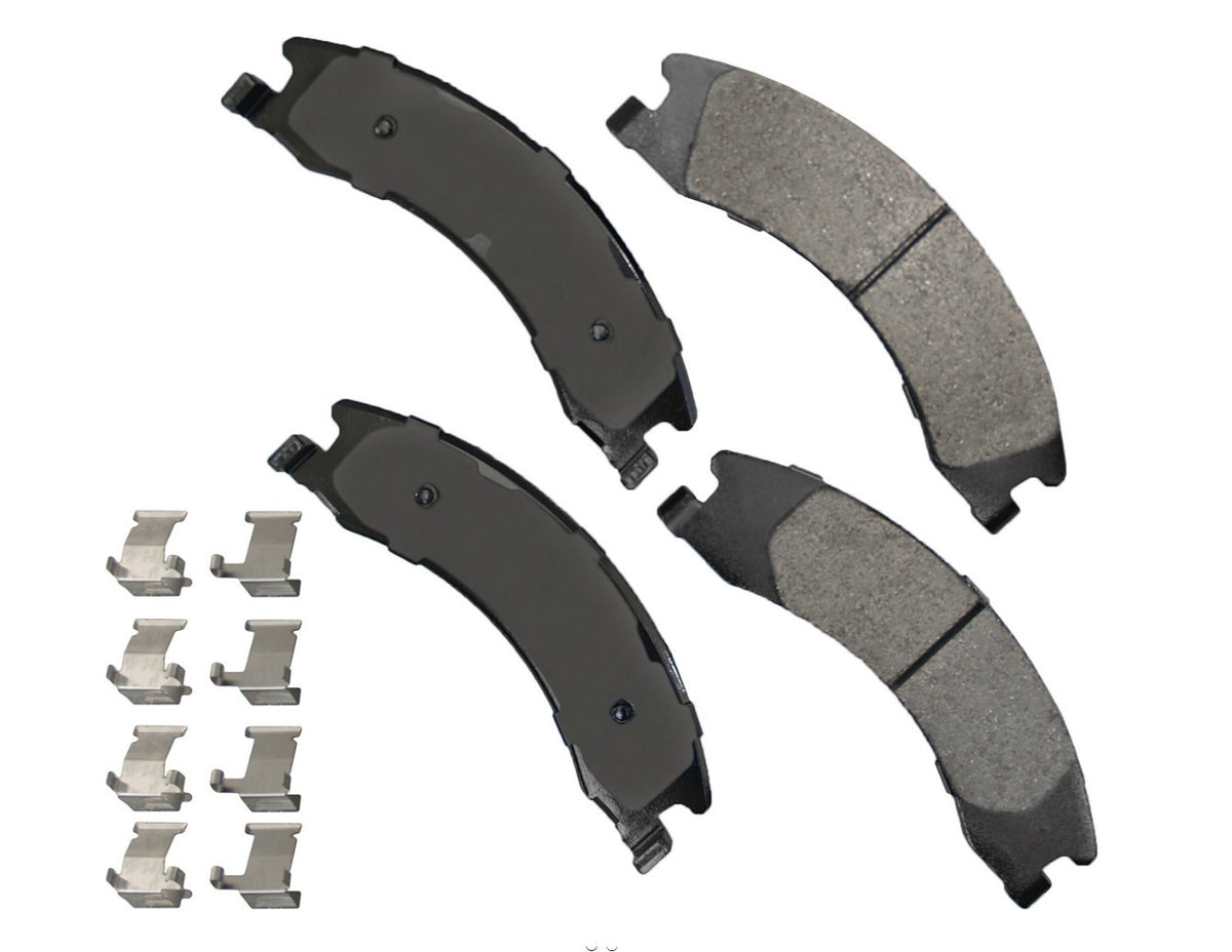 Akebono Brakes Severe Duty Rear Brake Pads - Ford Fullsize Van 2008-22 (Set of 4)