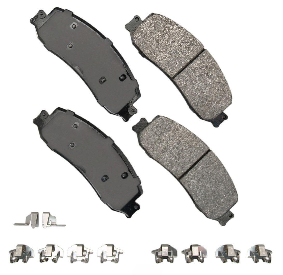 Akebono Brakes Severe Duty Front Brake Pads - Ford Fullsize Truck 2008-12 (Set of 4)