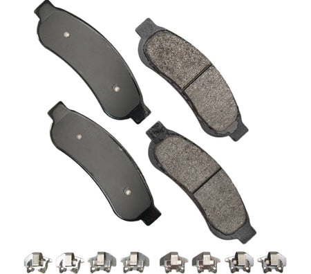 Akebono Brakes Severe Duty Rear Brake Pads - Ford Fullsize Truck 2008-12 (Set of 4)