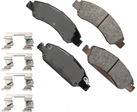 Akebono Brakes Severe Duty Front Brake Pads - GM Fullsize SUV 2007-09 / 2015-20 (Set of 4)