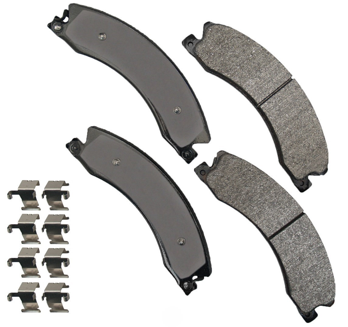 Akebono Brakes Severe Duty Front Brake Pads - GM Fullsize Truck / Van 2009-21 (Set of 4)
