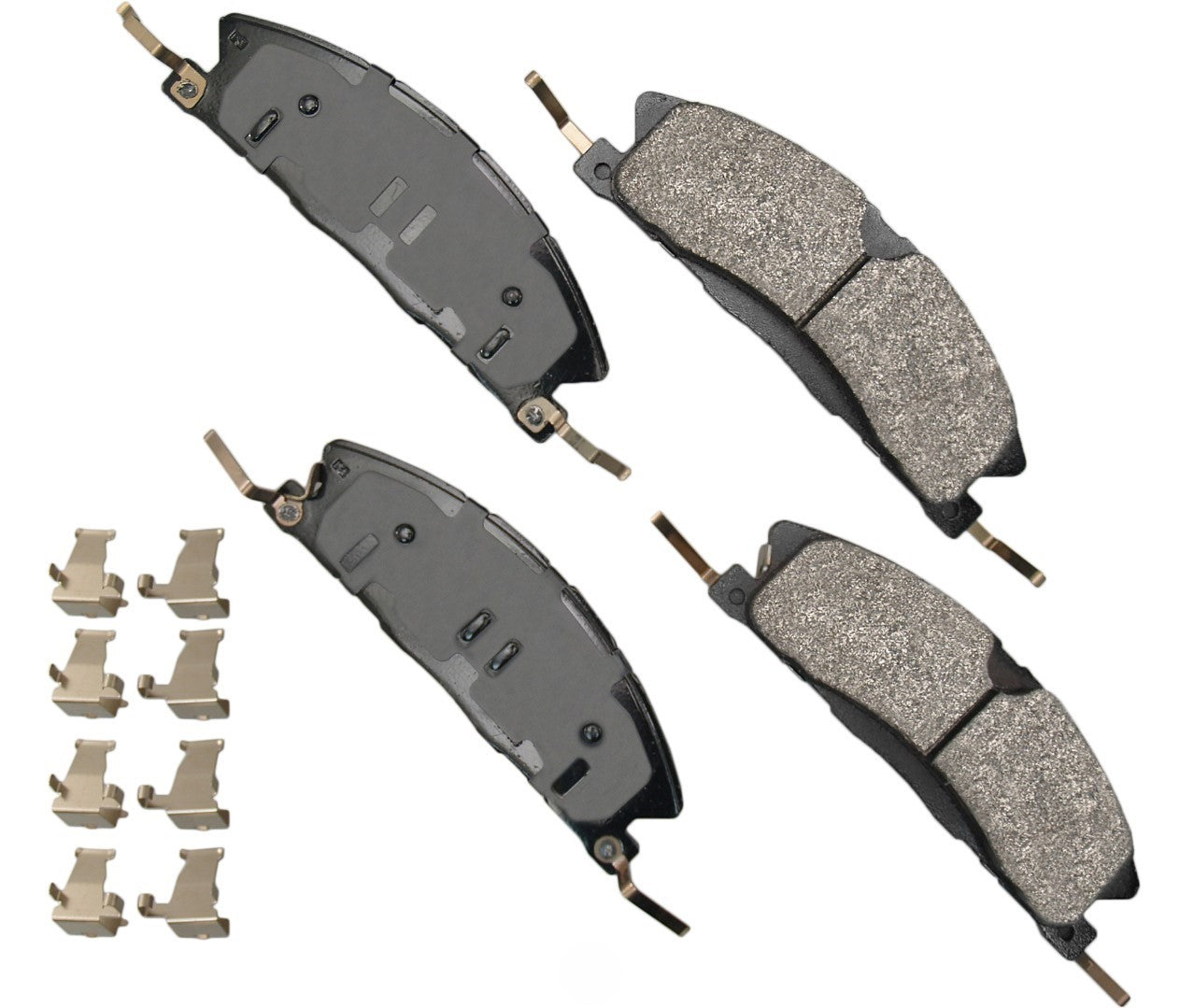 Akebono Brakes Severe Duty Front Brake Pads - Ford Fullsize Car 2013-19 (Set of 4)
