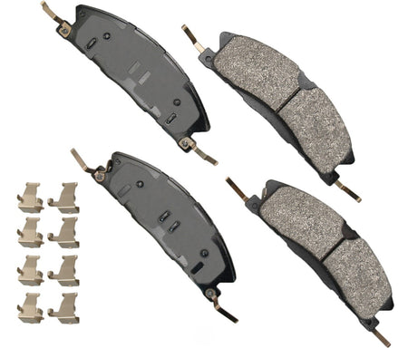 Akebono Brakes Severe Duty Front Brake Pads - Ford Fullsize Car 2013-19 (Set of 4)