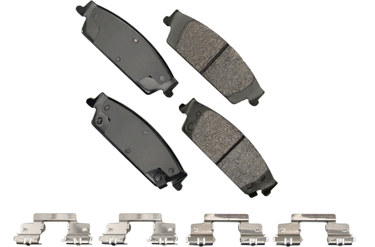 Akebono Brakes Severe Duty Rear Brake Pads - GM Fullsize SUV 2015-21 (Set of 4)