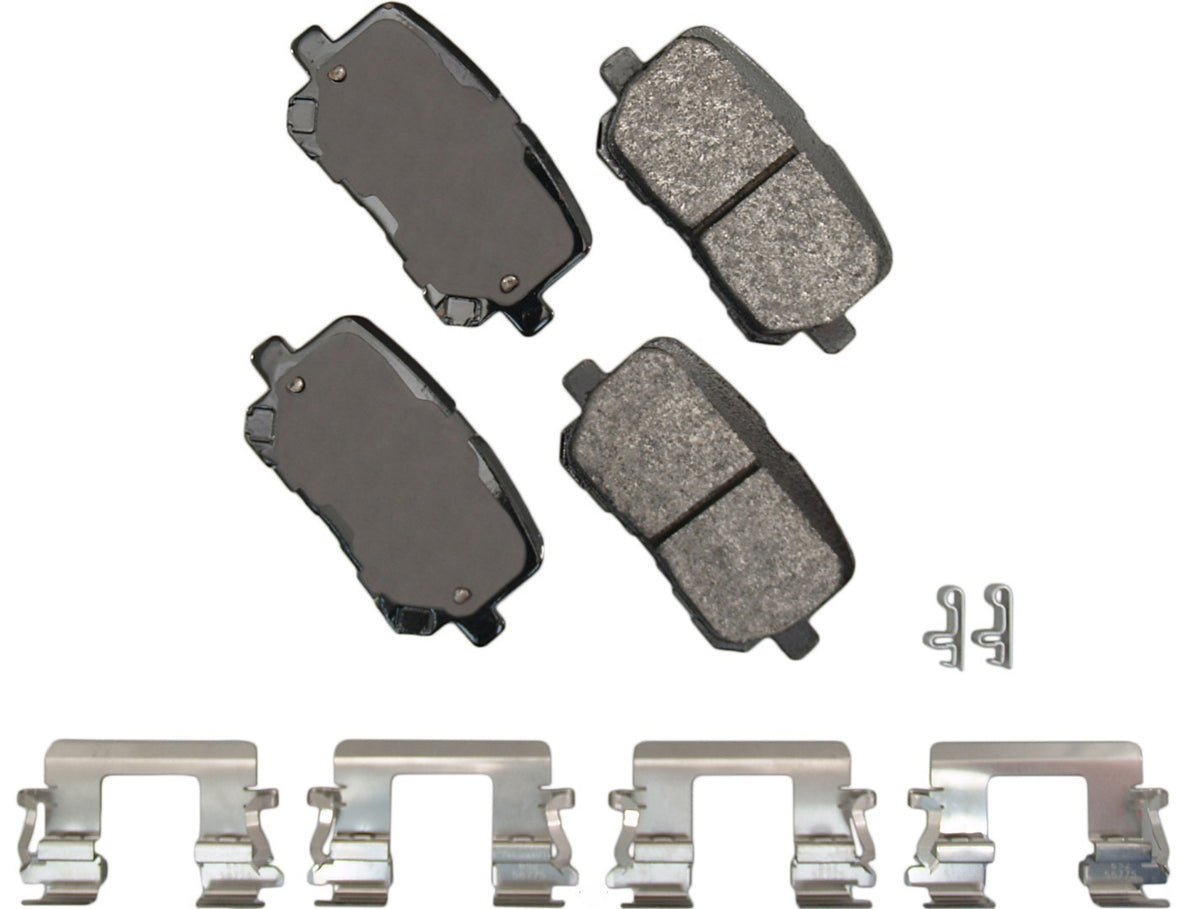 Akebono Brakes Severe Duty Rear Brake Pads - Dodge Charger 2014-23 (Set of 4)