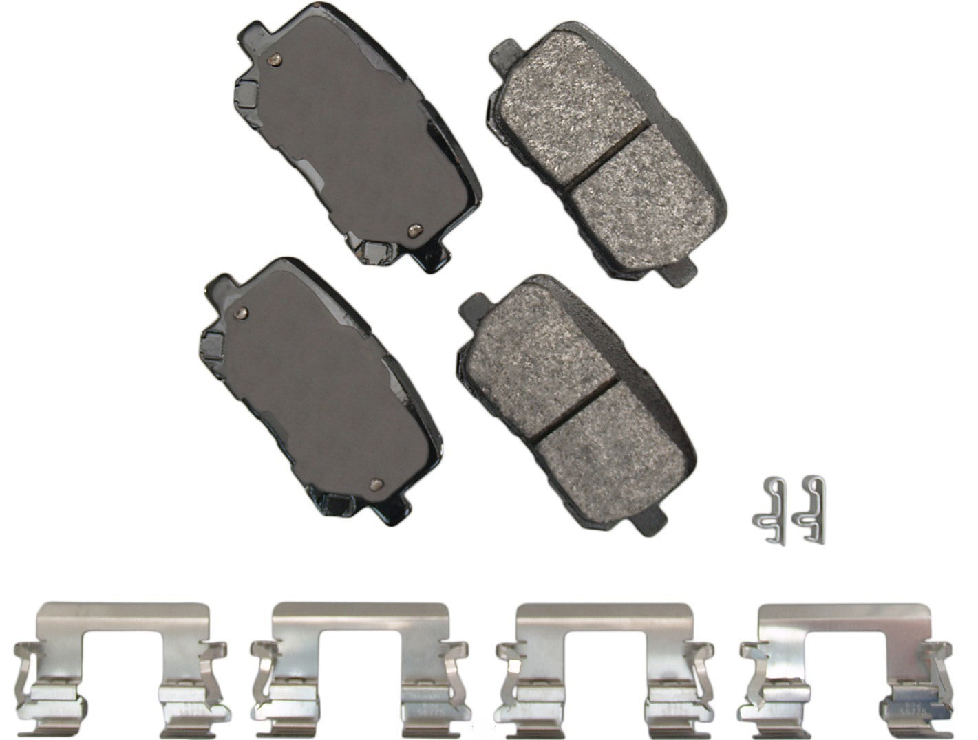 Akebono Brakes Severe Duty Rear Brake Pads - Dodge Charger 2014-23 (Set of 4)