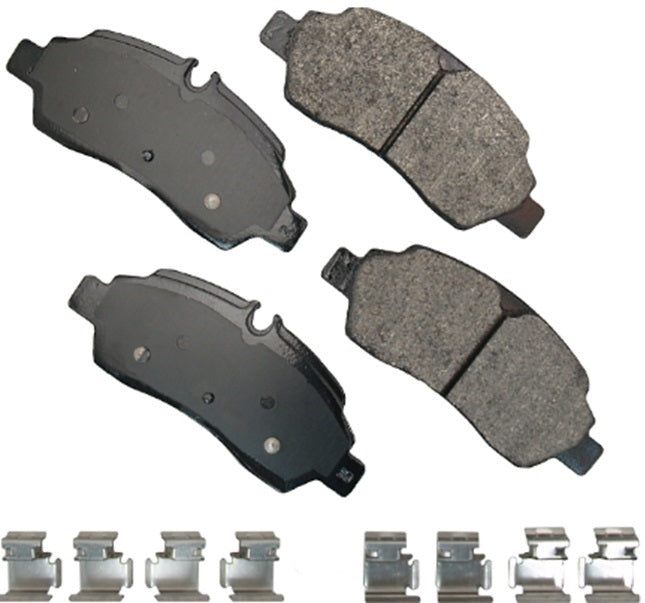 Akebono Brakes Severe Duty Rear Brake Pads - Ford Transit Van 2015-21 (Set of 4)
