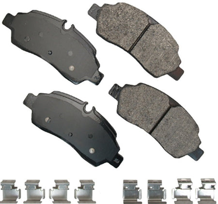 Akebono Brakes Severe Duty Rear Brake Pads - Ford Transit Van 2015-21 (Set of 4)