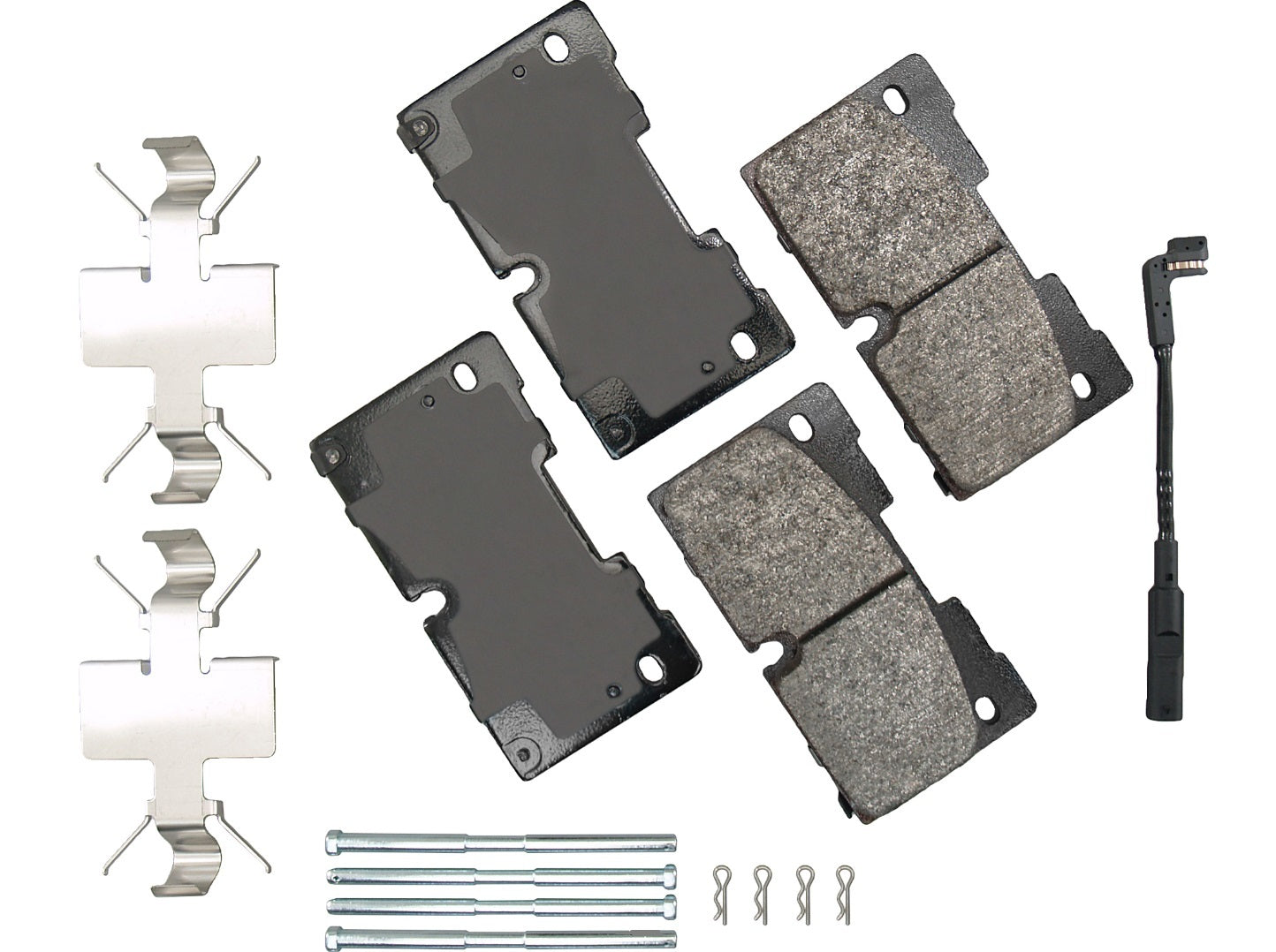 Akebono Brakes Severe Duty Front Brake Pads - GM Fullsize SUV 2021-22 (Set of 4)