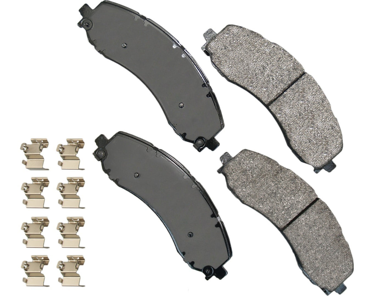 Akebono Brakes Severe Duty Front Brake Pads - Ram Fullsize Truck 2019-22 (Set of 4)