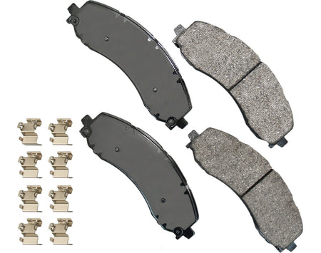 Akebono Brakes Severe Duty Front Brake Pads - Ram Fullsize Truck 2019-22 (Set of 4)