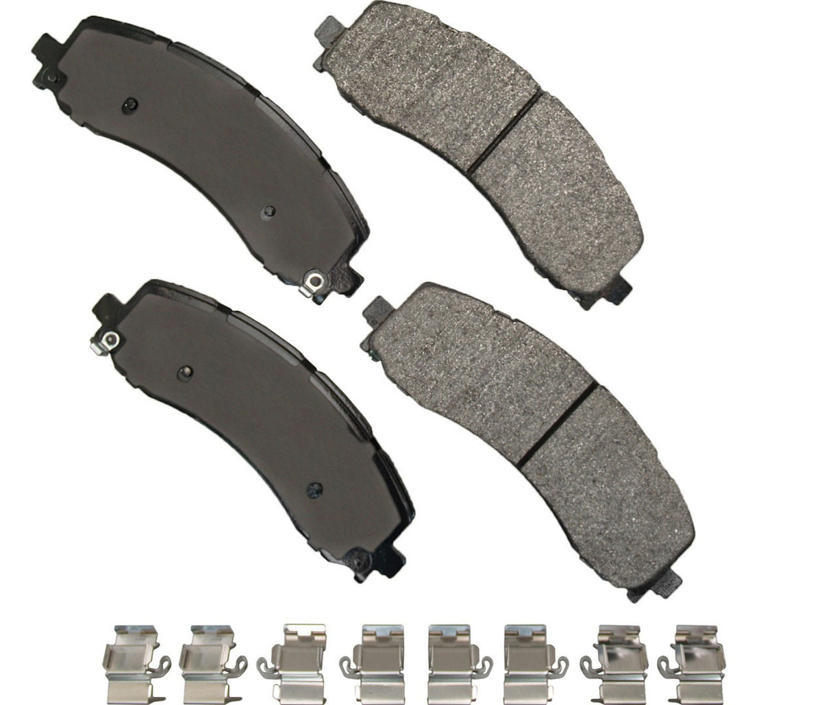 Akebono Brakes Severe Duty Rear Brake Pads - Ram Fullsize Truck 2019-22 (Set of 4)
