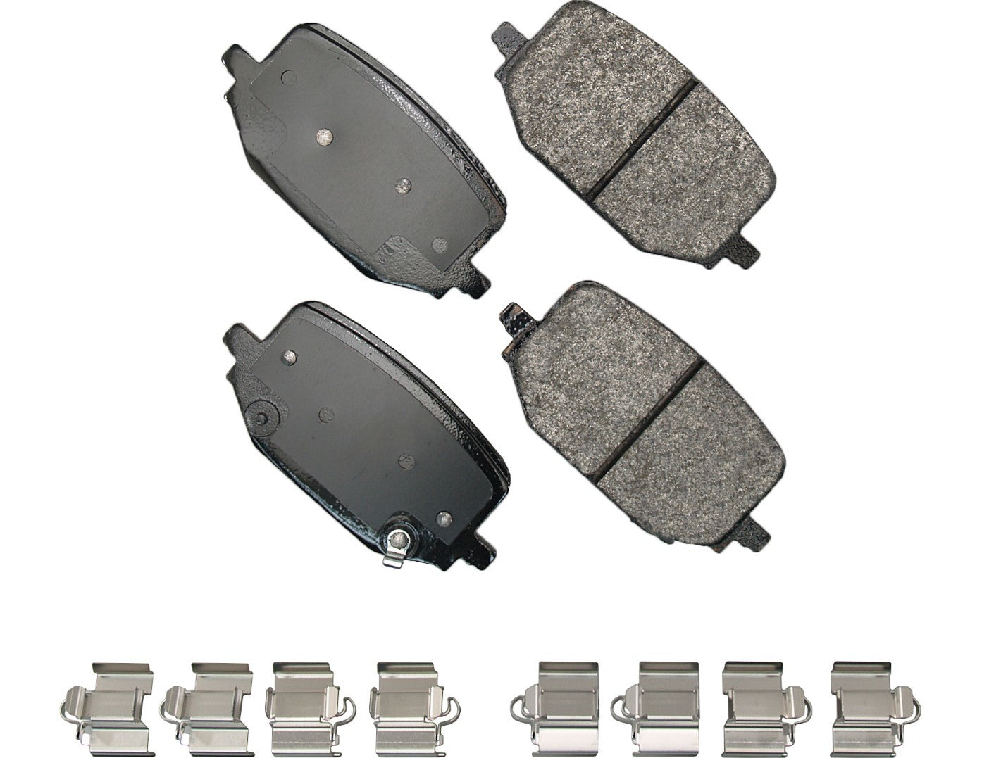 Akebono Brakes Severe Duty Rear Brake Pads - Ford Fullsize SUV 2020-23 (Set of 4)