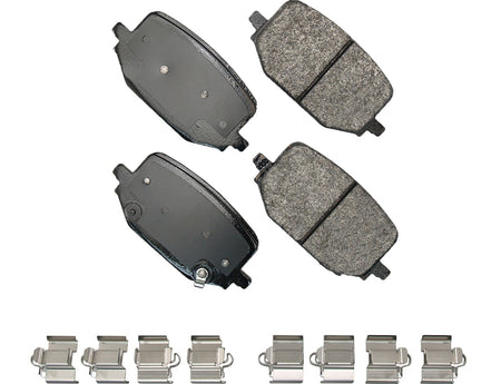 Akebono Brakes Severe Duty Rear Brake Pads - Ford Fullsize SUV 2020-23 (Set of 4)