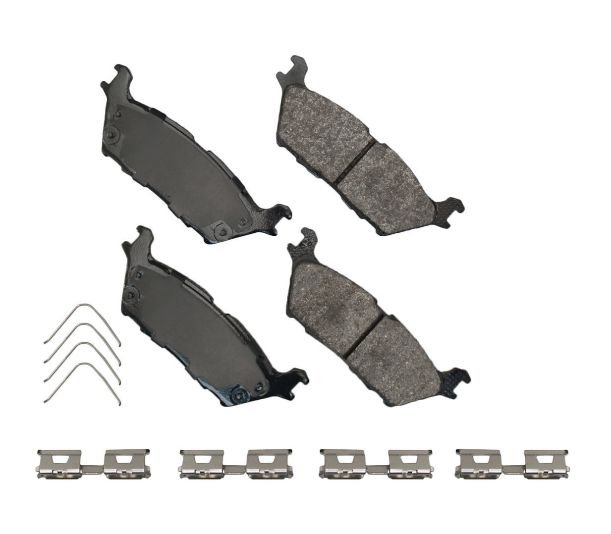 Akebono Brakes Severe Duty Rear Brake Pads - Ford Fullsize Truck 2021-23 (Set of 4)
