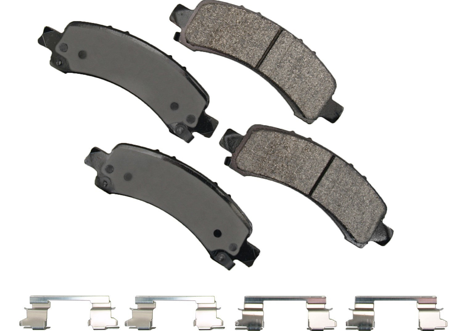 Akebono Brakes Severe Duty Rear Brake Pads - GM Fullsize Van 2003-20 (Set of 4)