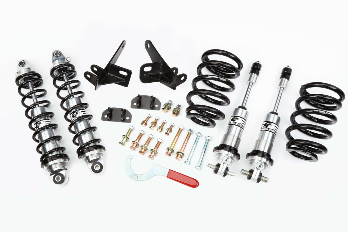 Aldan American Road Comp Series Single Adjustable Coil-Over Shock Kit - 450 lb. - GM G-Body 1978-88