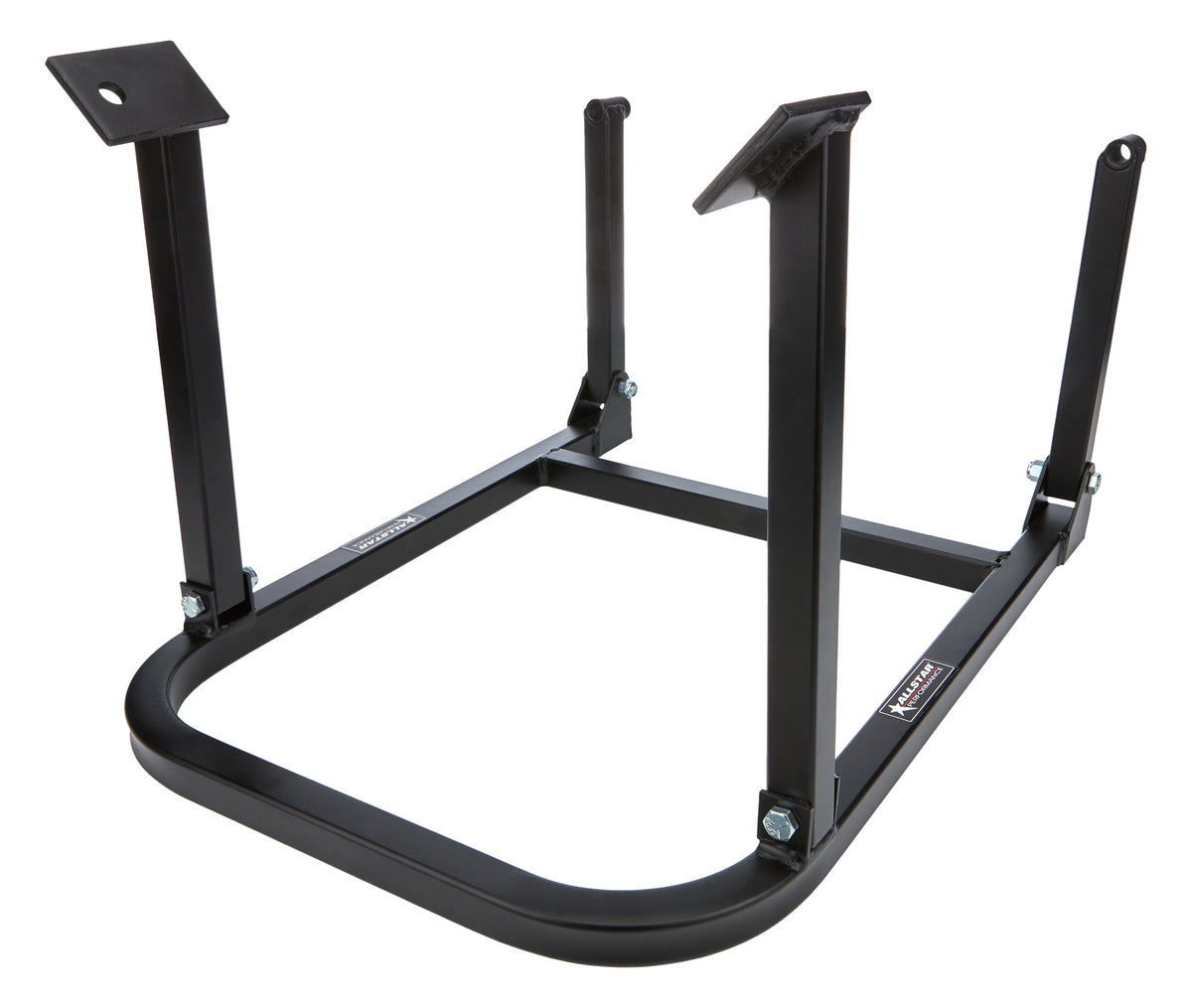 Allstar Performance Foldable Engine Cradle - Black - Small Block Chevy
