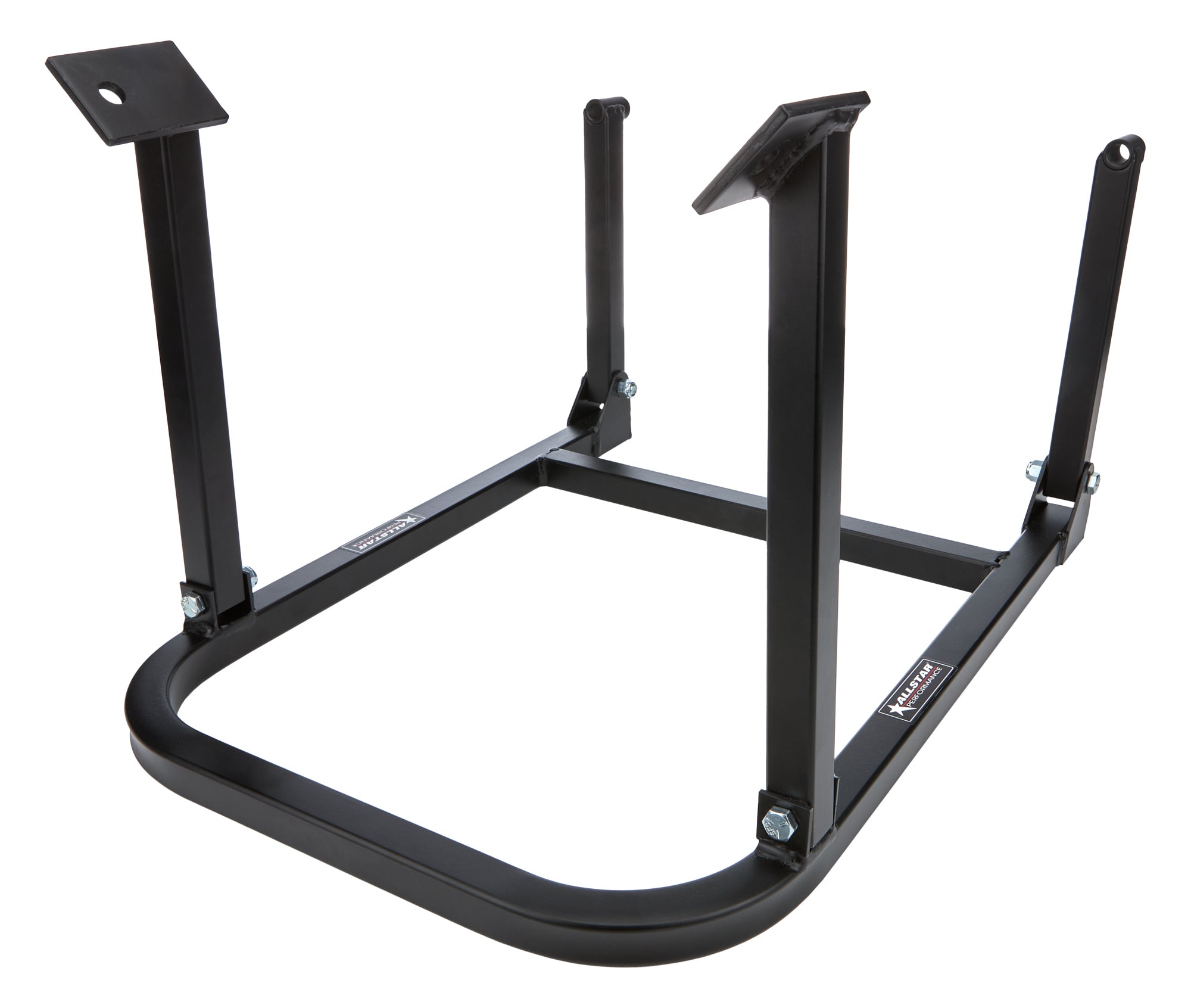 Allstar Performance Foldable Engine Cradle - Black - Small Block Chevy