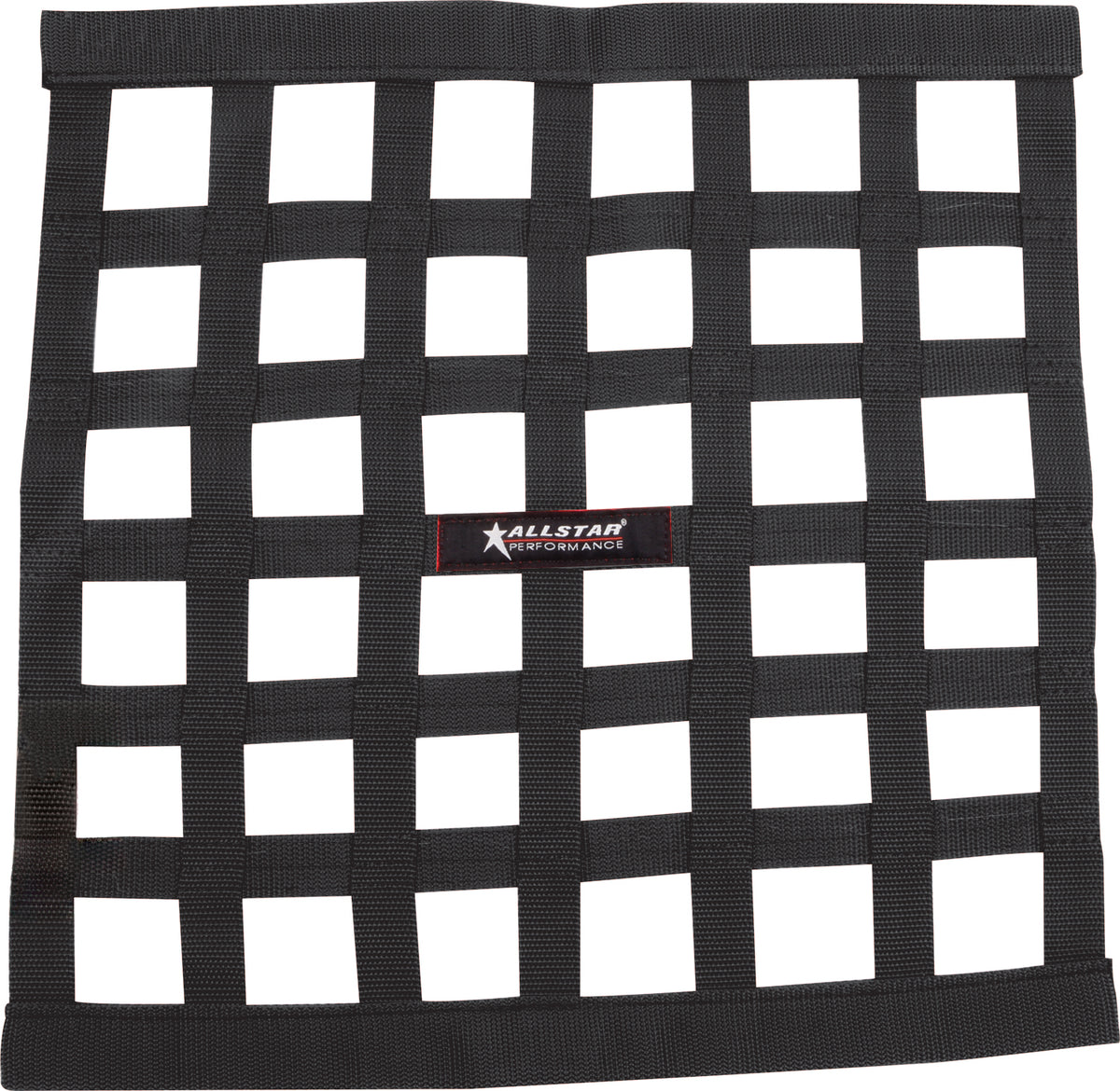 Allstar Performance 18 x 18 in Window Net - Square - 1 in Webbing - Black