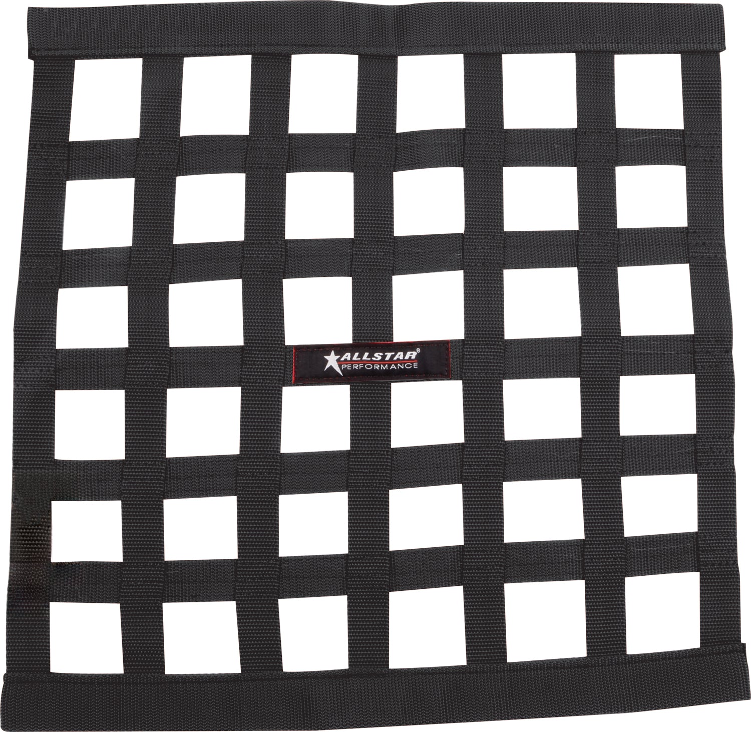Allstar Performance 18 x 18 in Window Net - Square - 1 in Webbing - Black