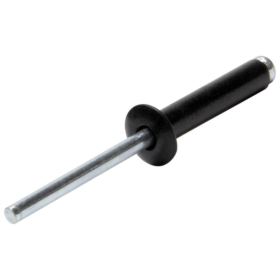 Allstar Performance Small 3/8 in Head Rivet - 3/8 in Head - 3/16 in Mandrel - 5/8 to 3/4 in Grip Range - Black Paint - Set of 250