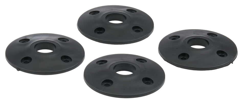Allstar Performance Plastic Scuff Plates - Black (4 Pack)