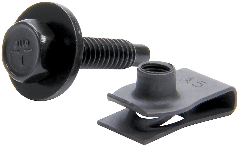 Allstar Performance Body Bolt Kit With Clips (50 Pack)