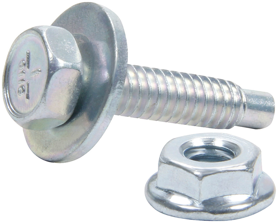 Allstar Performance Body Bolt Kit 50pk Silver 1-1/8"