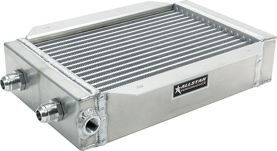 Allstar Performance Deck Mount Oil Cooler - 8-3/4" x 15" x 2-1/4" Tall