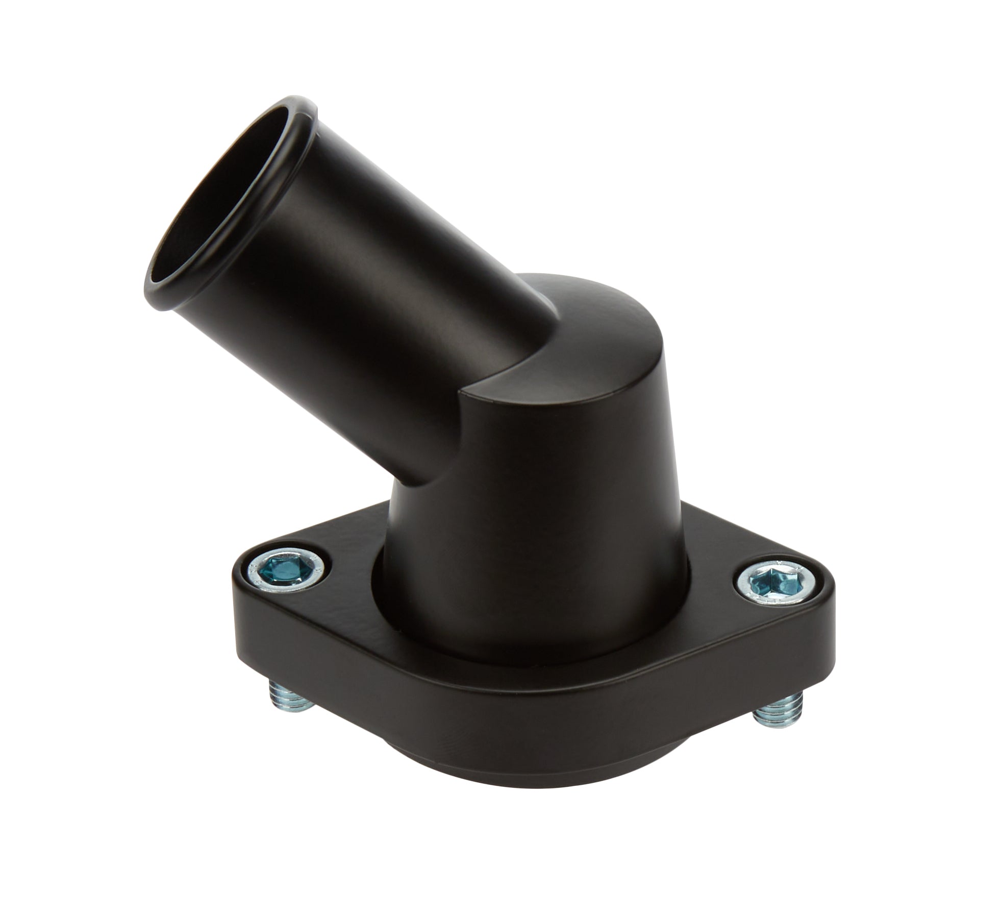 Allstar Performance Swivel Water Neck 45 Degree - Black - Chevy V8