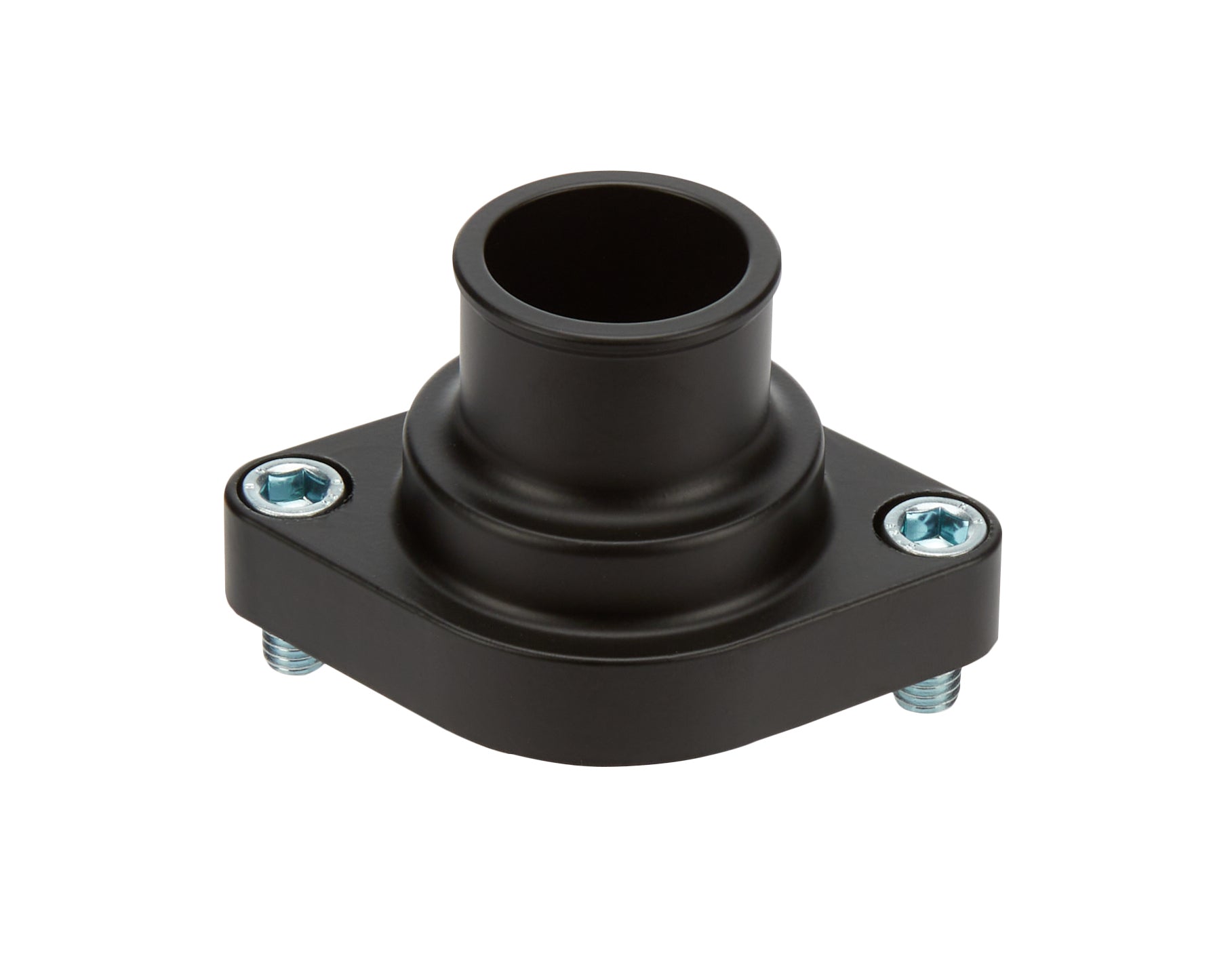 Allstar Performance Water Neck Straight - Black - Chevy V8