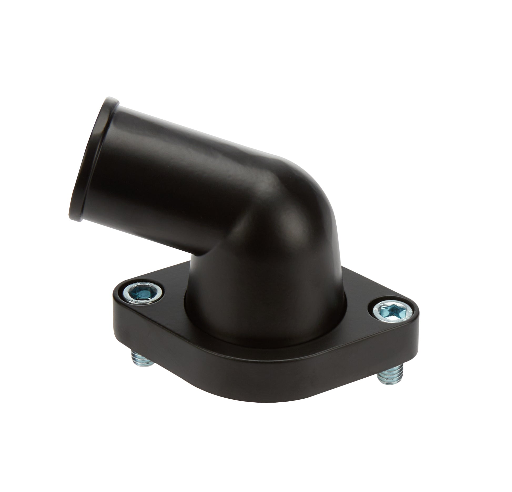 Allstar Performance Swivel Water Neck 75 Degree - Black - Chevy V8