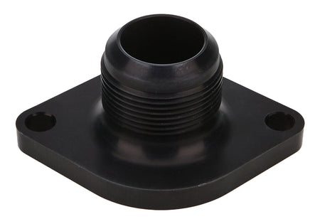 Allstar Performance Straight Water Neck - 20 AN Male Inlet - O-Ring - Black - Chevy V8