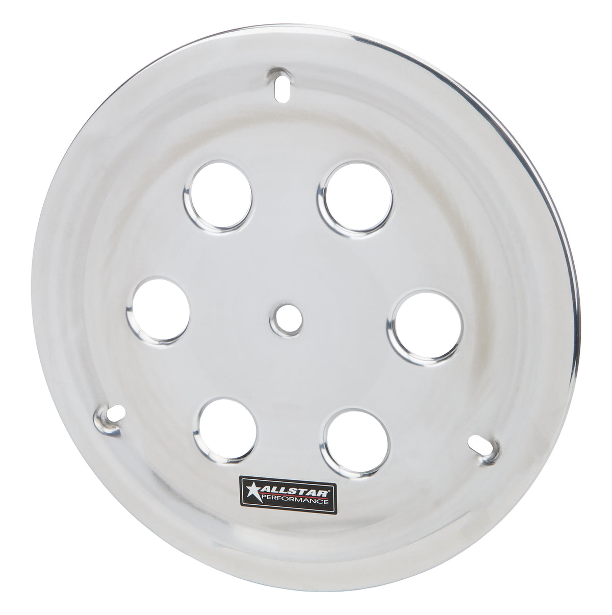 Allstar Performance Mud Cover - Multiple Holes - Polished - 15 in Weld Racing Wheels 
