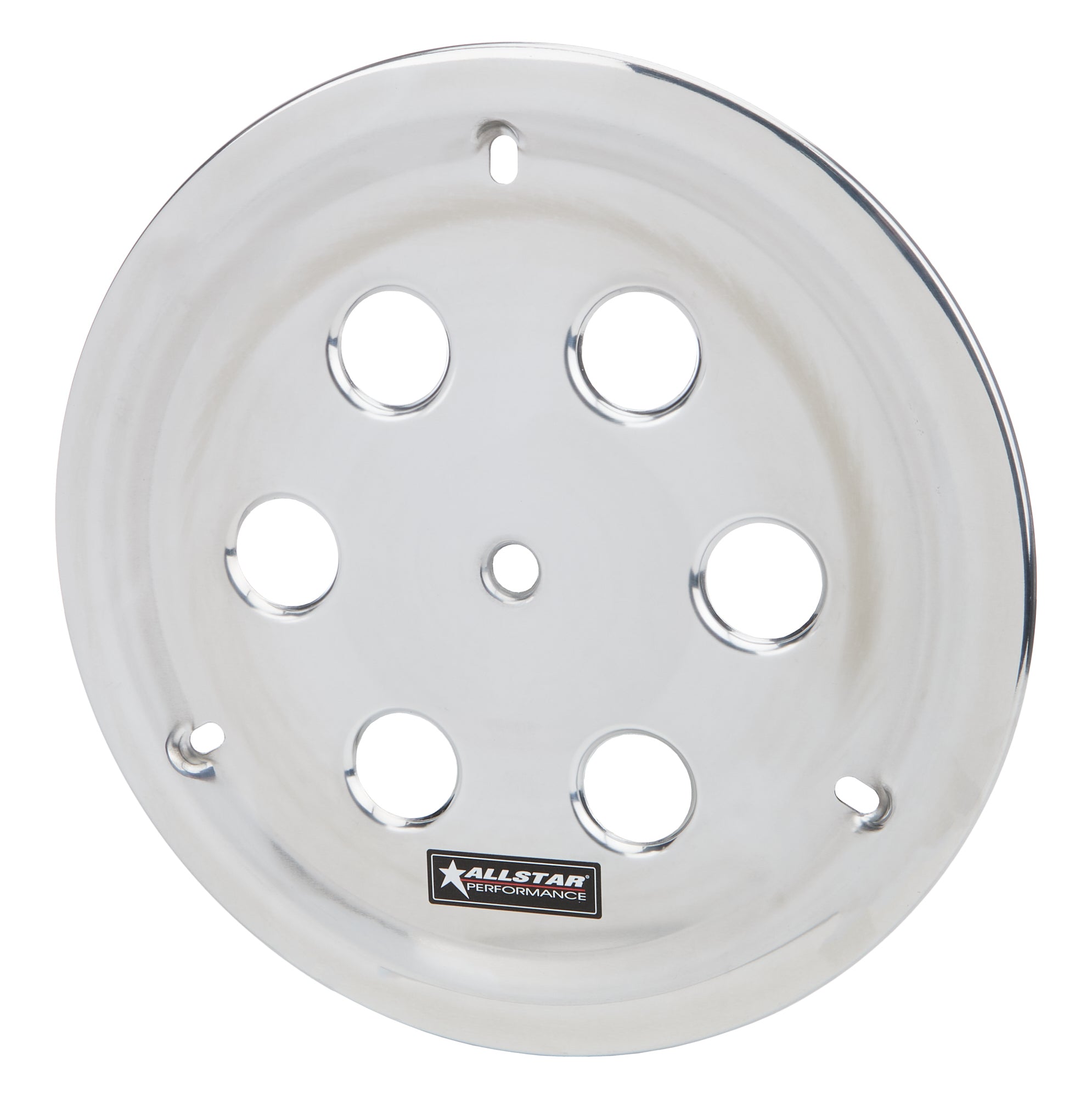 Allstar Performance Mud Cover - Multiple Holes - Polished - 15 in Weld Racing Wheels 