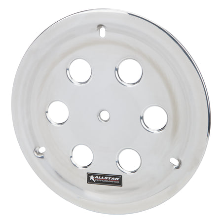Allstar Performance Mud Cover - Multiple Holes - Polished - 15 in Weld Racing Wheels 
