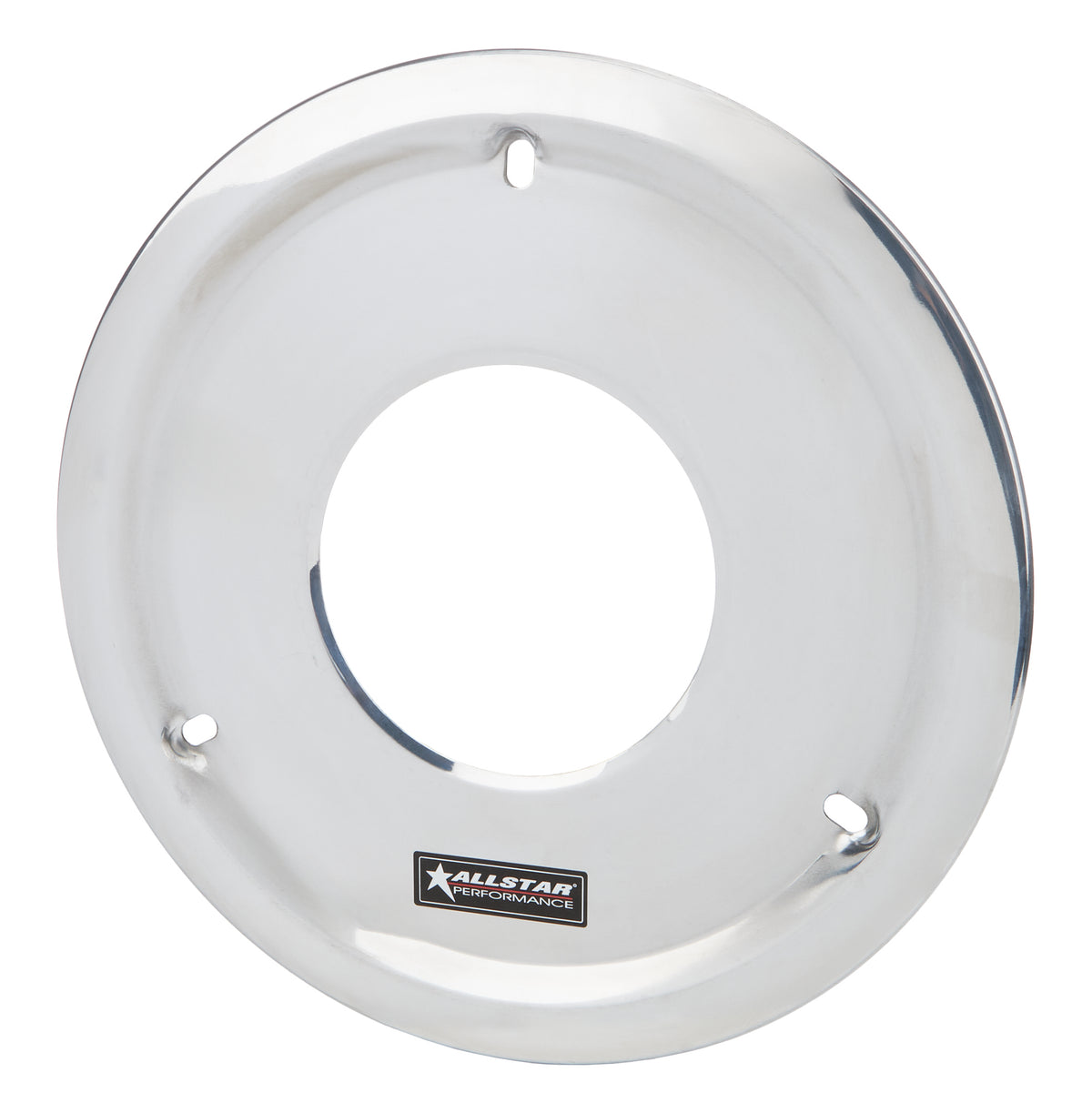 Allstar Performance Mud Cover - Large Center Hole - Polished - 15 in Weld Racing Wheels 