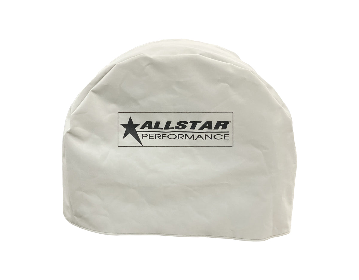 Allstar Performance Tire Cover - 8 in Wide Tires - White