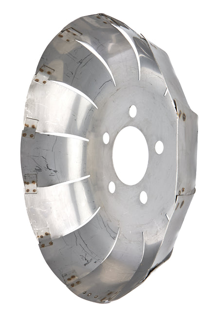 Allstar Performance Left Rear Stainless Inner Mud Shield - Bolt-On - 5 x 5 hubs - 15 in Wheels