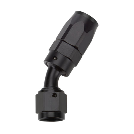 Allstar Performance Reusable Hose End - Black - 30 Deg Elbow -16 AN
