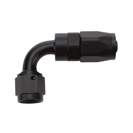 Allstar Performance Reusable Hose End - Black - 90 Deg Elbow -12 AN